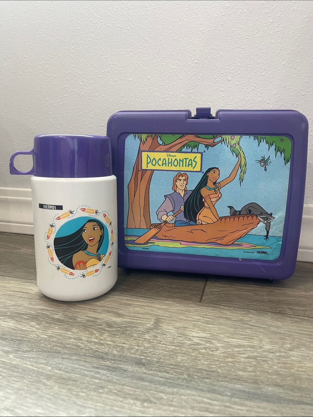 90’s Pocahontas Lunchbox and Thermos